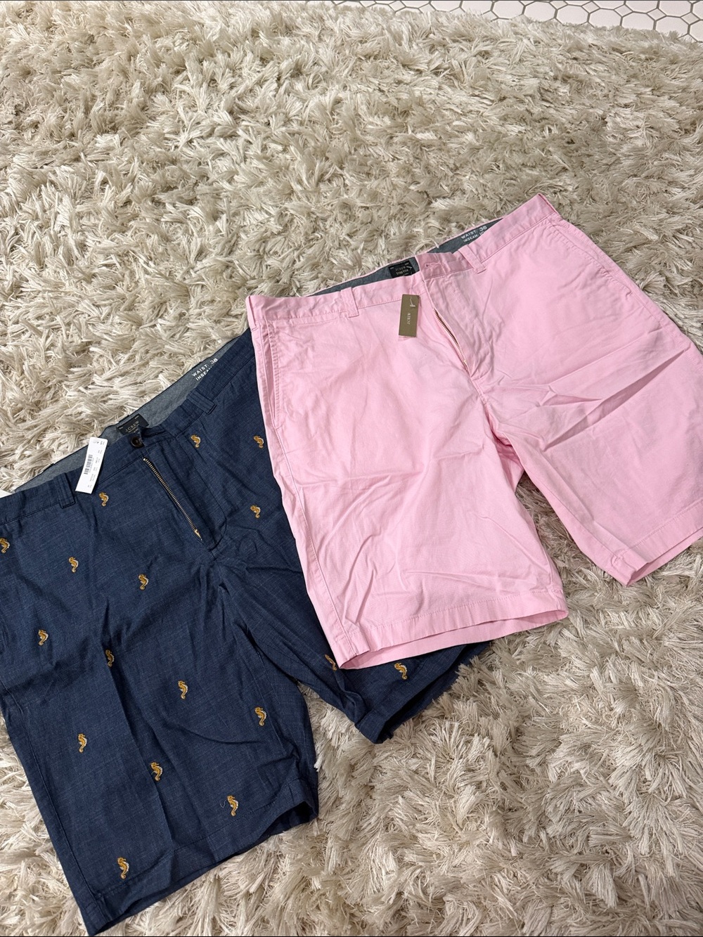 Bundle 2 pair J Crew men’s shorts , size 38